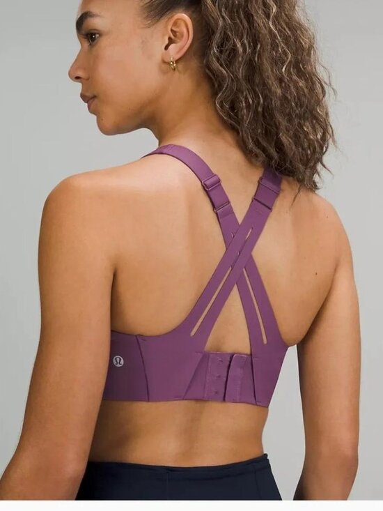 lululemon athletica Other - Lululemon Air Support Bra Deep Burgundy Sports Bra 38DD NEW!